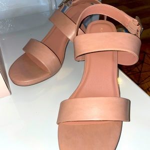 Ashley Stewart Faux Leather Wide-Width Heels